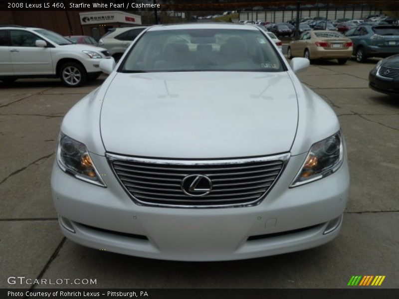 Starfire White Pearl / Cashmere 2008 Lexus LS 460
