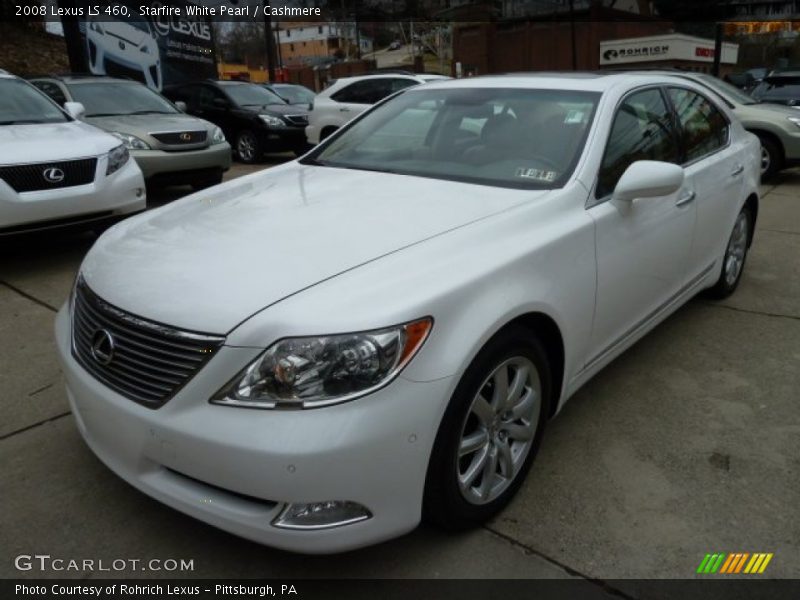 Starfire White Pearl / Cashmere 2008 Lexus LS 460