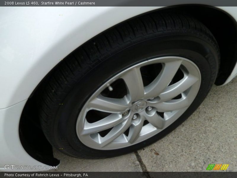 Starfire White Pearl / Cashmere 2008 Lexus LS 460