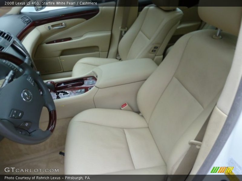 Starfire White Pearl / Cashmere 2008 Lexus LS 460