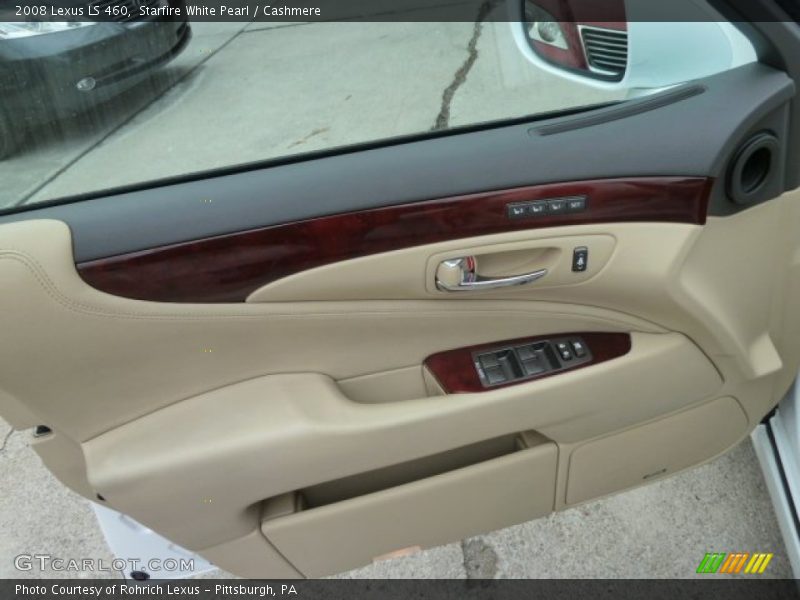Starfire White Pearl / Cashmere 2008 Lexus LS 460