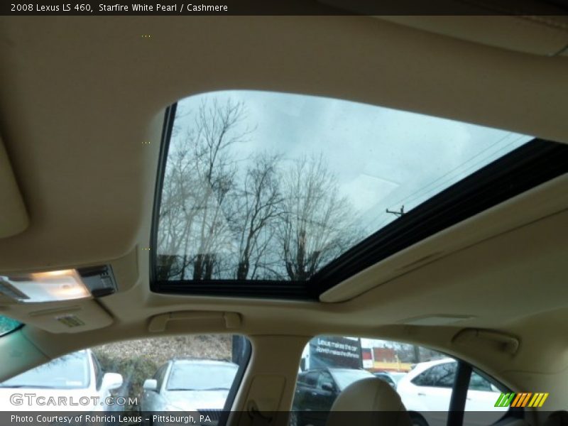 Starfire White Pearl / Cashmere 2008 Lexus LS 460