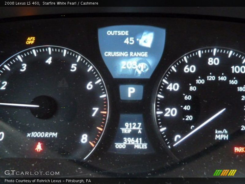 Starfire White Pearl / Cashmere 2008 Lexus LS 460