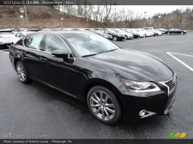 Front 3/4 View of 2013 GS 350 AWD