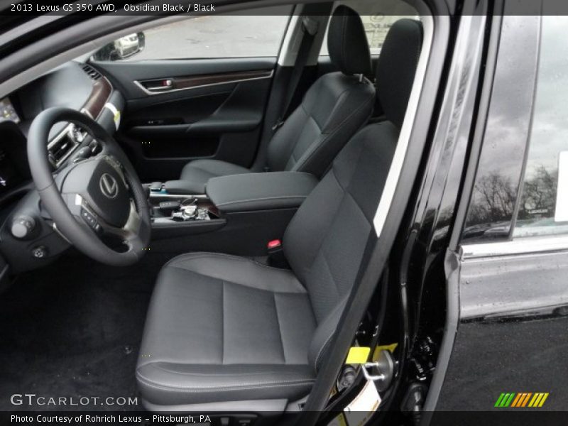  2013 GS 350 AWD Black Interior