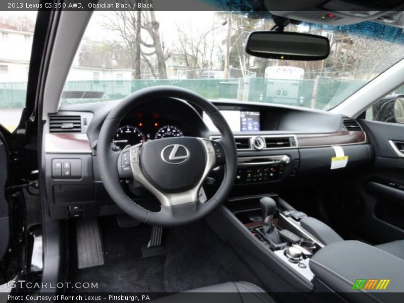 Dashboard of 2013 GS 350 AWD