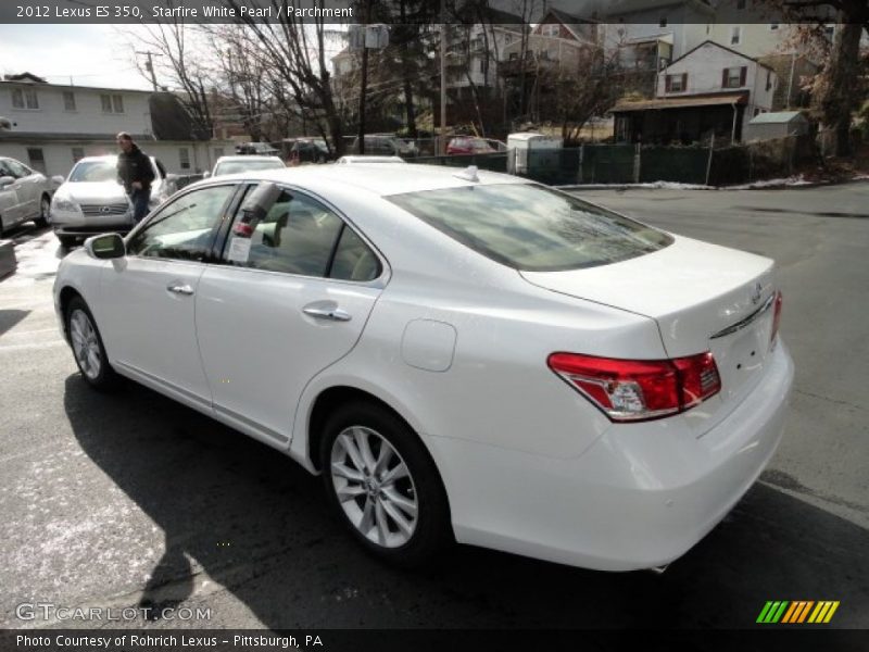 Starfire White Pearl / Parchment 2012 Lexus ES 350