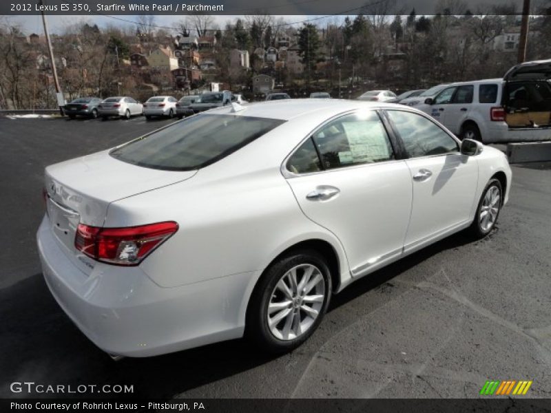 Starfire White Pearl / Parchment 2012 Lexus ES 350