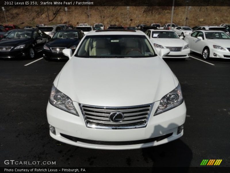 Starfire White Pearl / Parchment 2012 Lexus ES 350