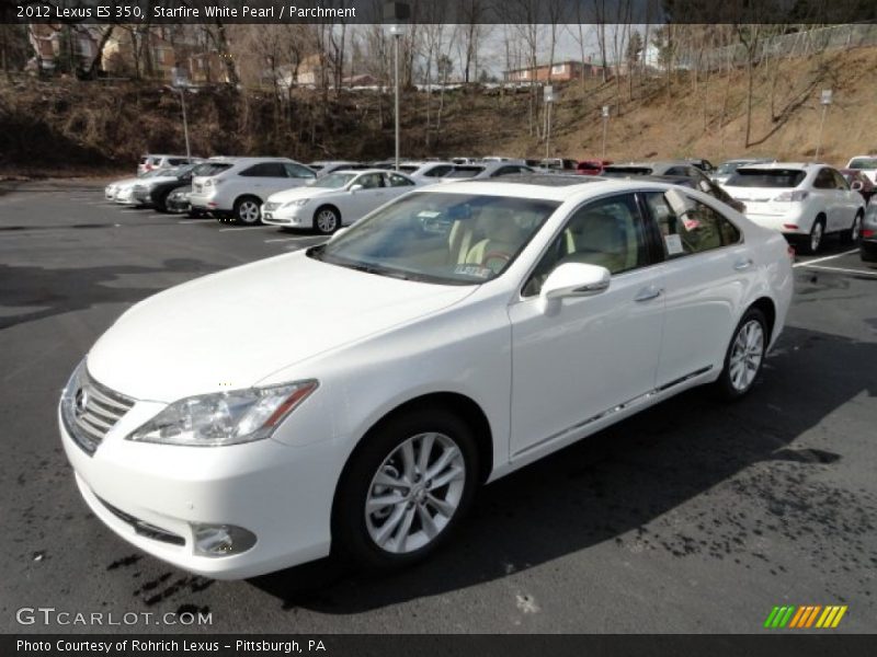 Starfire White Pearl / Parchment 2012 Lexus ES 350