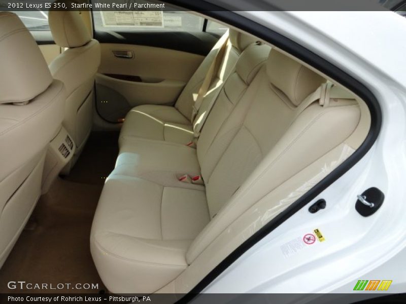 Starfire White Pearl / Parchment 2012 Lexus ES 350