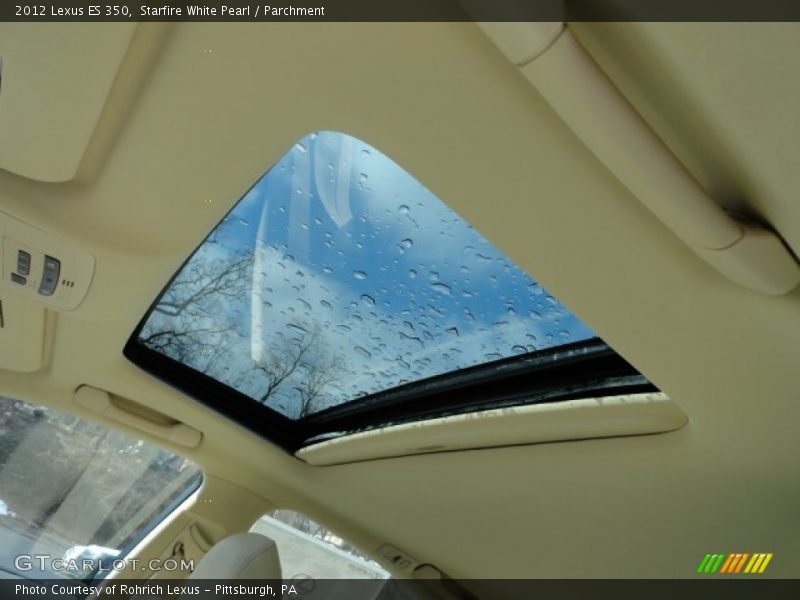 Starfire White Pearl / Parchment 2012 Lexus ES 350