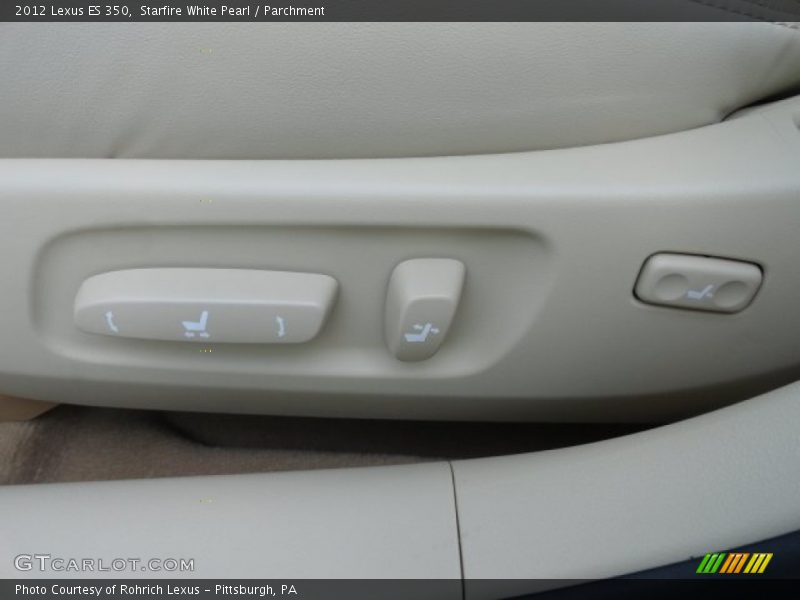 Starfire White Pearl / Parchment 2012 Lexus ES 350