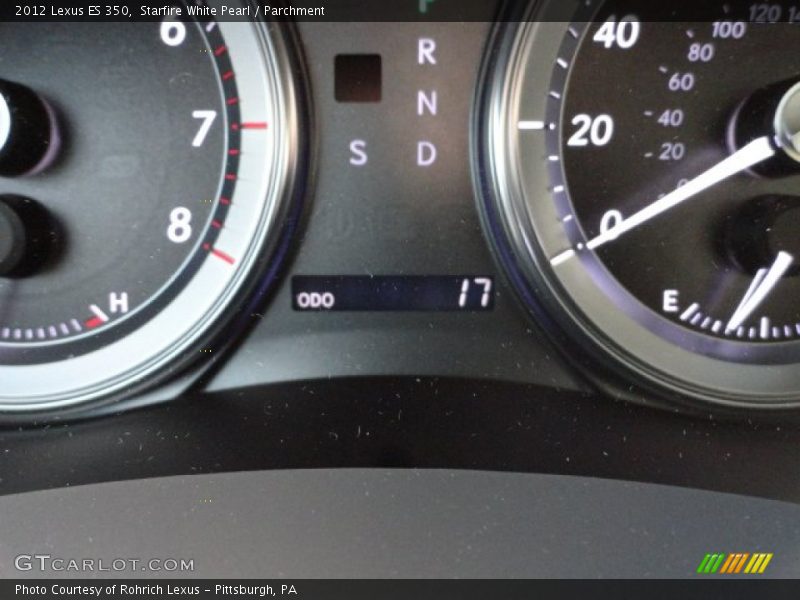 Starfire White Pearl / Parchment 2012 Lexus ES 350