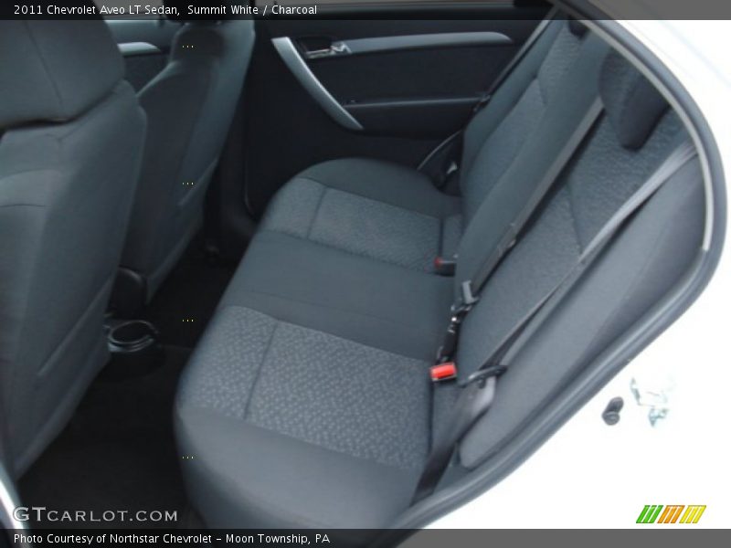 Summit White / Charcoal 2011 Chevrolet Aveo LT Sedan