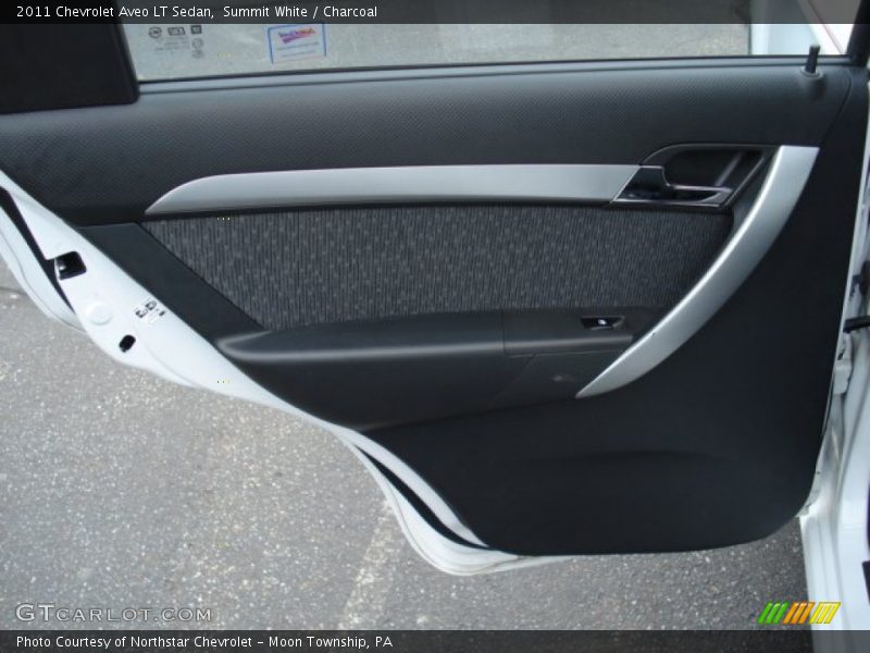 Summit White / Charcoal 2011 Chevrolet Aveo LT Sedan