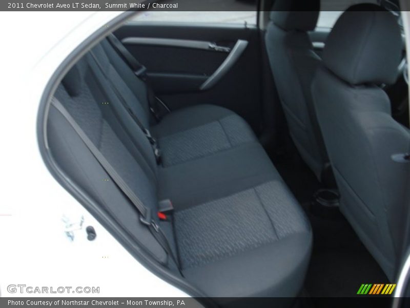 Summit White / Charcoal 2011 Chevrolet Aveo LT Sedan
