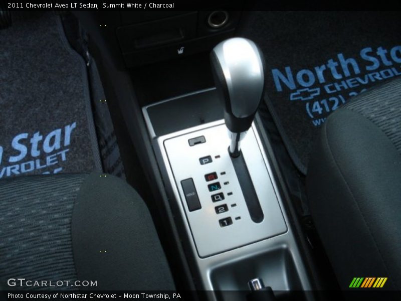 Summit White / Charcoal 2011 Chevrolet Aveo LT Sedan