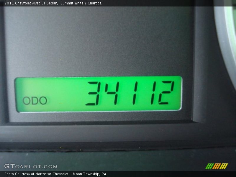 Summit White / Charcoal 2011 Chevrolet Aveo LT Sedan