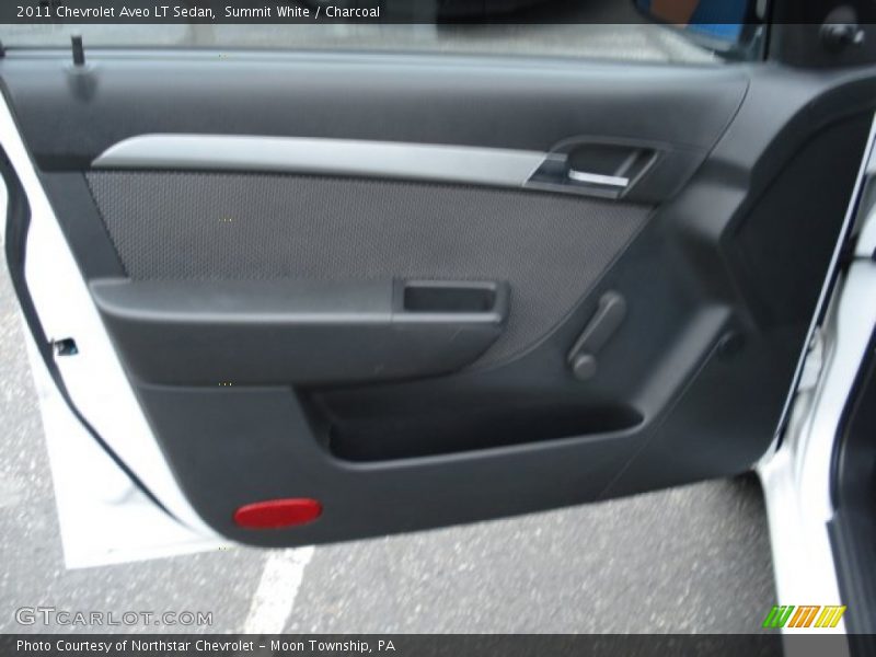 Summit White / Charcoal 2011 Chevrolet Aveo LT Sedan