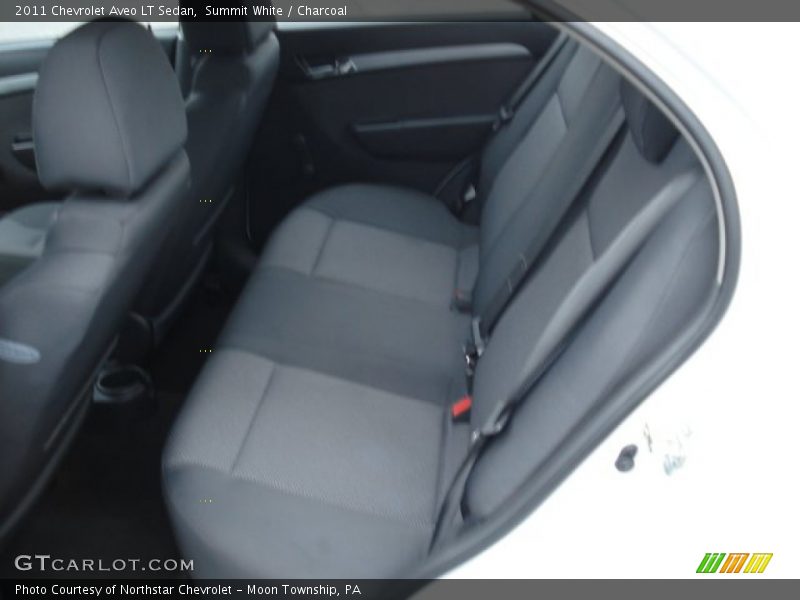 Summit White / Charcoal 2011 Chevrolet Aveo LT Sedan