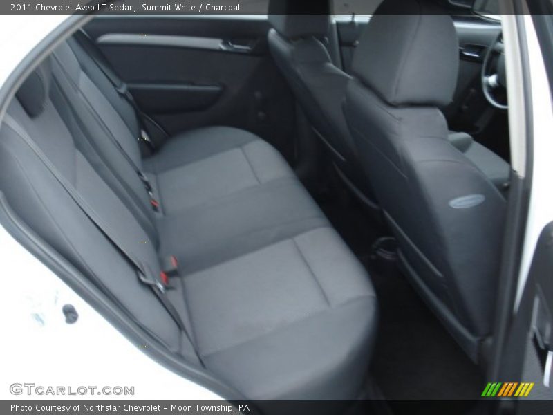 Summit White / Charcoal 2011 Chevrolet Aveo LT Sedan