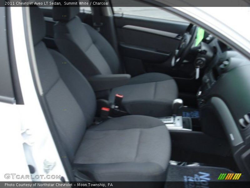 Summit White / Charcoal 2011 Chevrolet Aveo LT Sedan