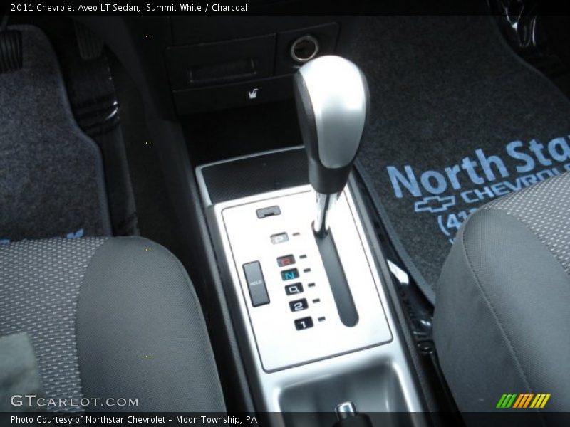 Summit White / Charcoal 2011 Chevrolet Aveo LT Sedan