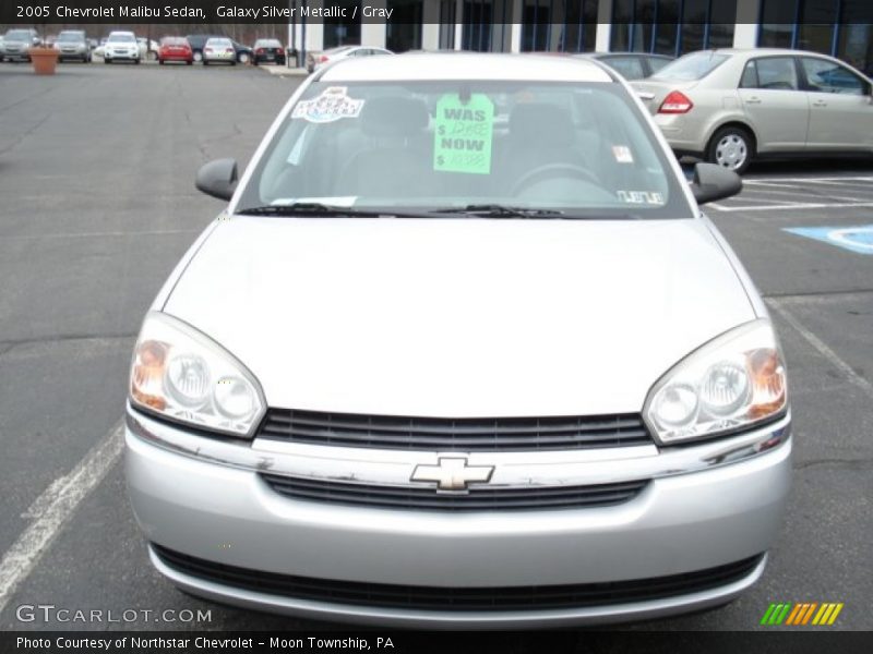 Galaxy Silver Metallic / Gray 2005 Chevrolet Malibu Sedan