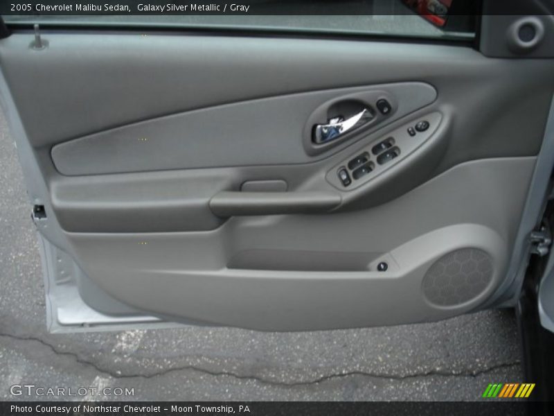 Galaxy Silver Metallic / Gray 2005 Chevrolet Malibu Sedan
