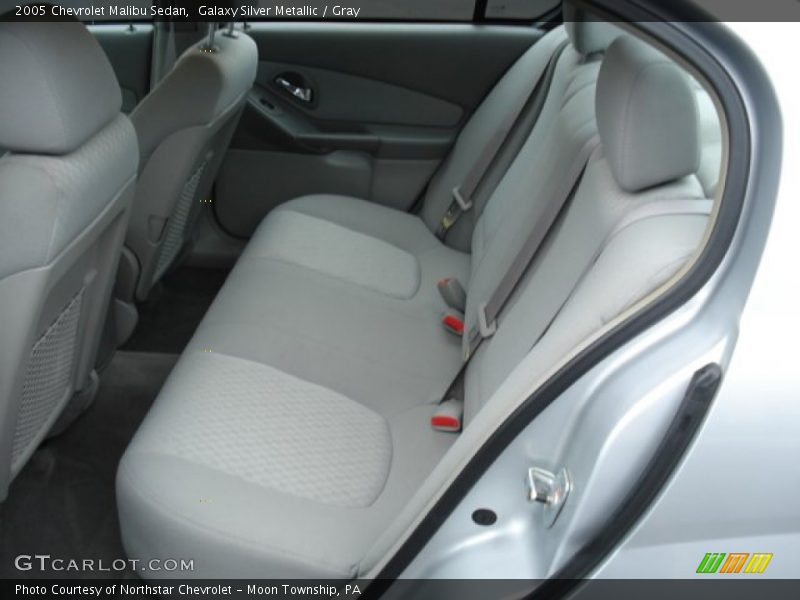 Galaxy Silver Metallic / Gray 2005 Chevrolet Malibu Sedan