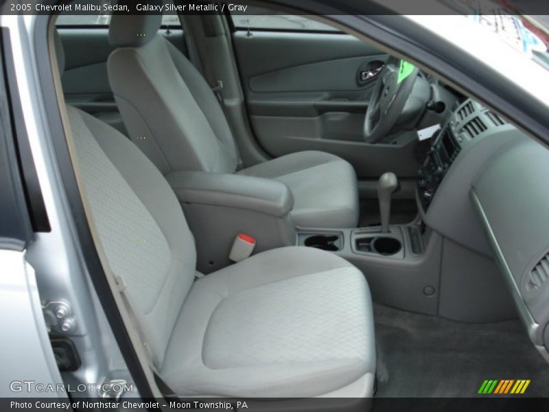 Galaxy Silver Metallic / Gray 2005 Chevrolet Malibu Sedan