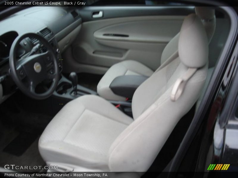 Black / Gray 2005 Chevrolet Cobalt LS Coupe
