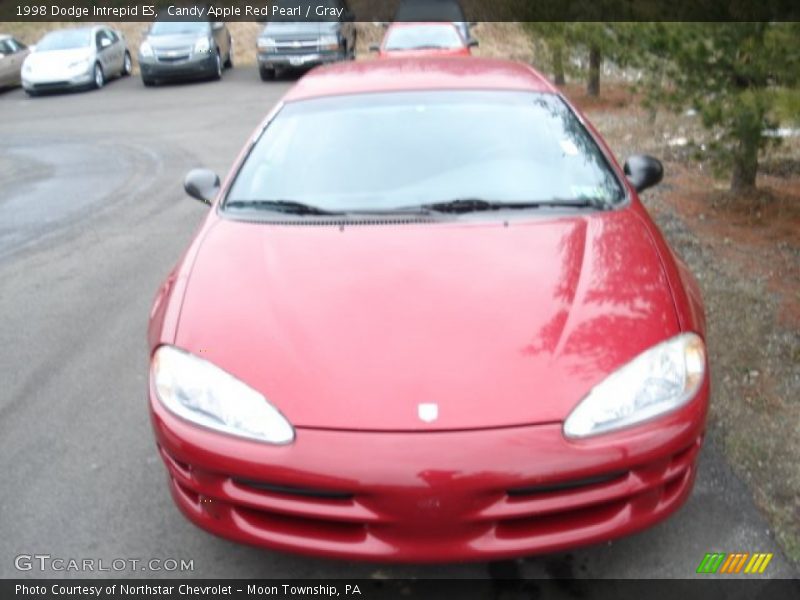Candy Apple Red Pearl / Gray 1998 Dodge Intrepid ES