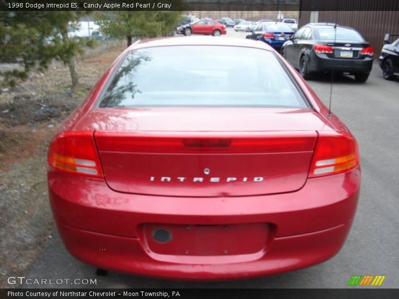 Candy Apple Red Pearl / Gray 1998 Dodge Intrepid ES