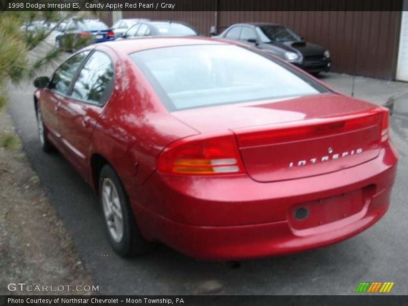 Candy Apple Red Pearl / Gray 1998 Dodge Intrepid ES