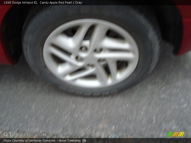 Candy Apple Red Pearl / Gray 1998 Dodge Intrepid ES