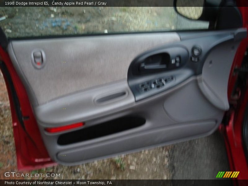 Candy Apple Red Pearl / Gray 1998 Dodge Intrepid ES
