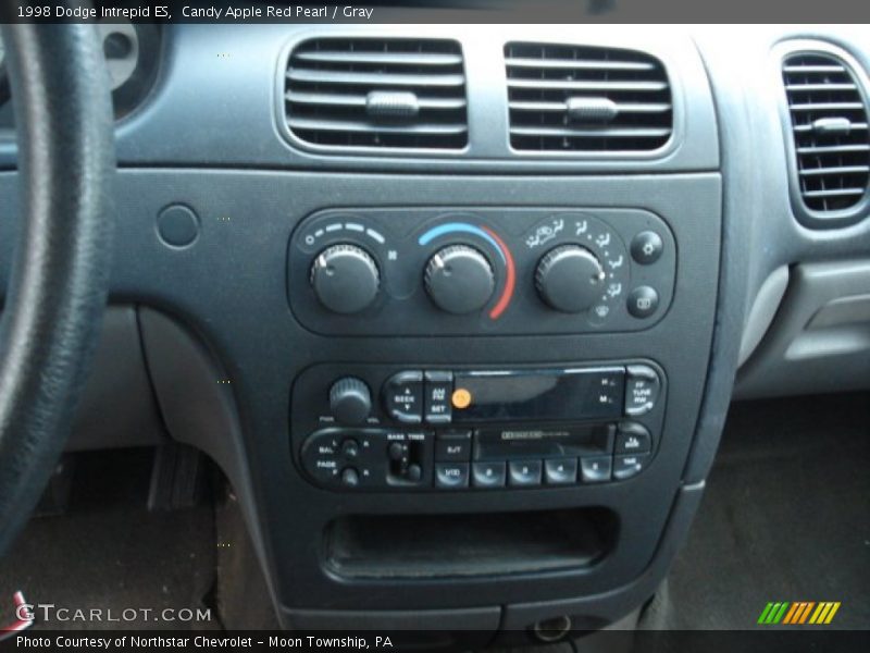 Candy Apple Red Pearl / Gray 1998 Dodge Intrepid ES
