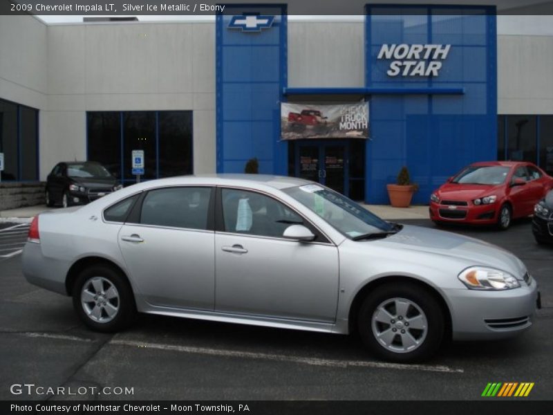 Silver Ice Metallic / Ebony 2009 Chevrolet Impala LT