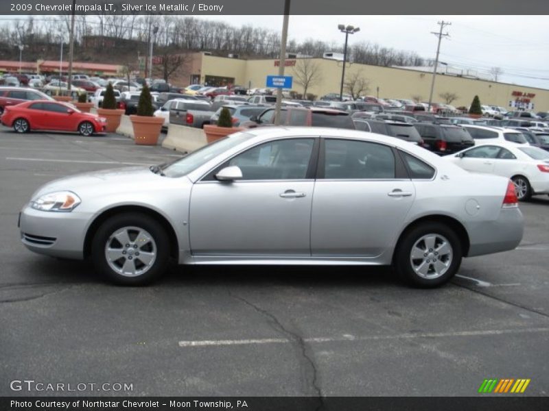 Silver Ice Metallic / Ebony 2009 Chevrolet Impala LT