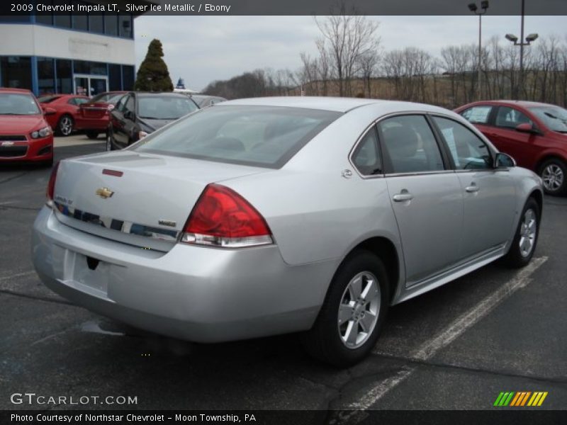 Silver Ice Metallic / Ebony 2009 Chevrolet Impala LT