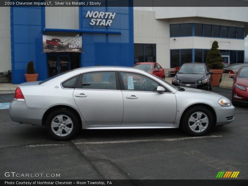 Silver Ice Metallic / Ebony 2009 Chevrolet Impala LT