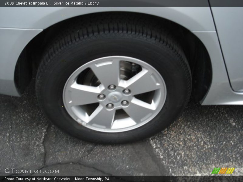 Silver Ice Metallic / Ebony 2009 Chevrolet Impala LT