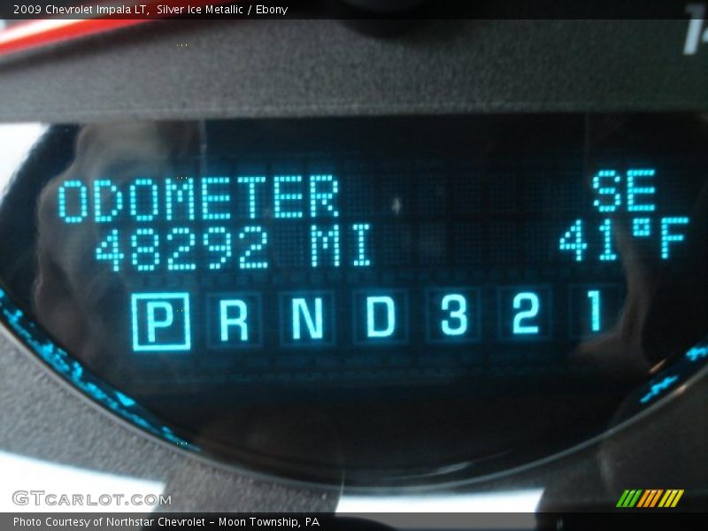 Silver Ice Metallic / Ebony 2009 Chevrolet Impala LT