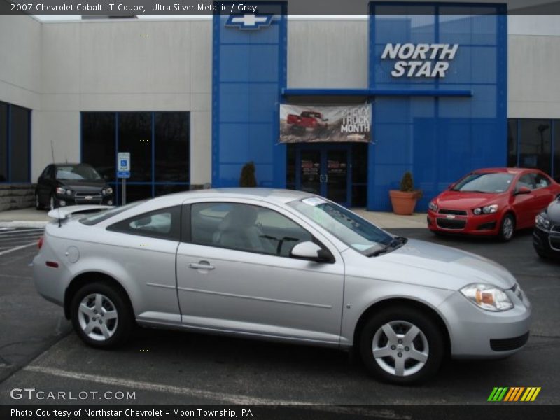 Ultra Silver Metallic / Gray 2007 Chevrolet Cobalt LT Coupe