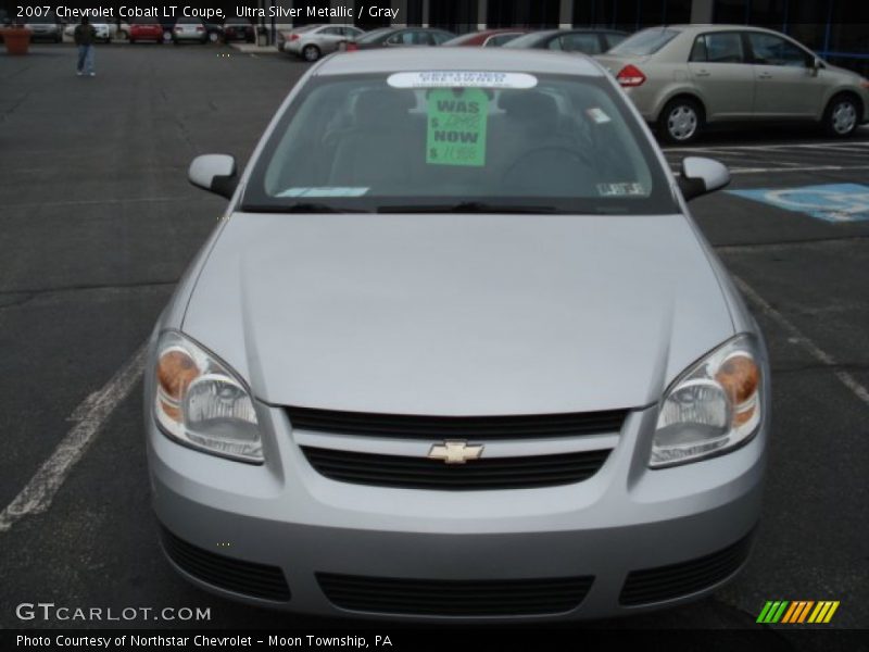 Ultra Silver Metallic / Gray 2007 Chevrolet Cobalt LT Coupe