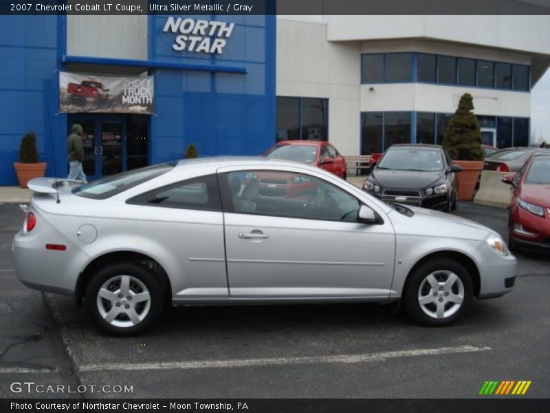 Ultra Silver Metallic / Gray 2007 Chevrolet Cobalt LT Coupe