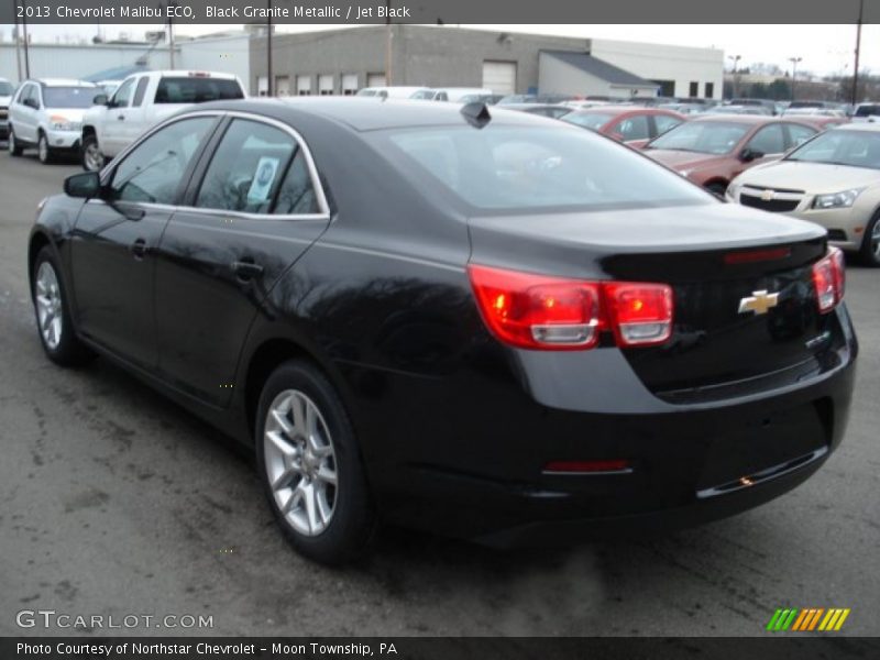 Black Granite Metallic / Jet Black 2013 Chevrolet Malibu ECO