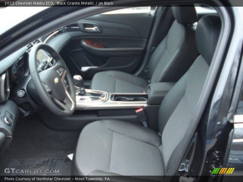 Black Granite Metallic / Jet Black 2013 Chevrolet Malibu ECO